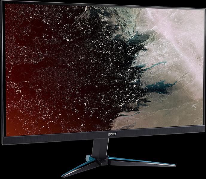 Монитор 27'' ACER Nitro VG270KLbmiipx, ZeroFrame, Black, 16:9, IPS, 3840x2160, 4ms, 350cd, 60Hz, 2xHDMI(2.0)+1xDP(1.2)+SPK+Audio out, Speakers 2Wx2, sync: FreeSync, hdr: HDR 10 (UM.HV0EE.L03) фото 2