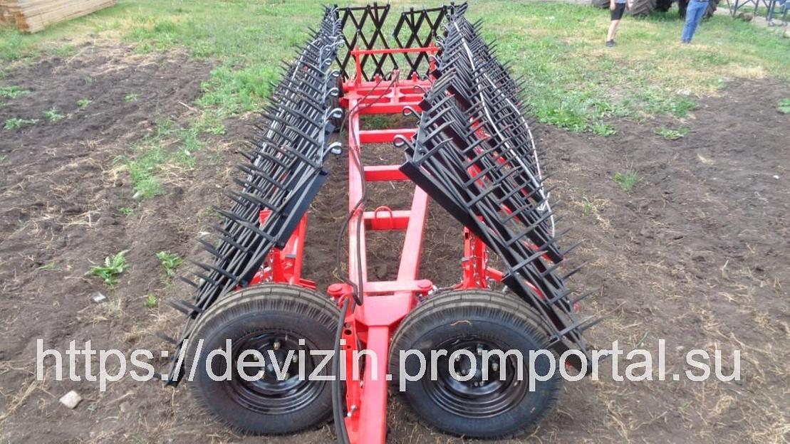 Борона гидравлическая БГЗ-14 однорядная фото 2