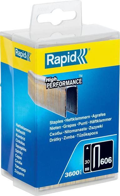 RAPID узкие, тип 606, 30 мм, 3600 шт, закаленные супертвердые гвозди (40303096) фото 1