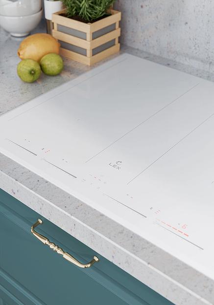 Индукционная варочная поверхность Lex EVI 641C WH белый фото 3