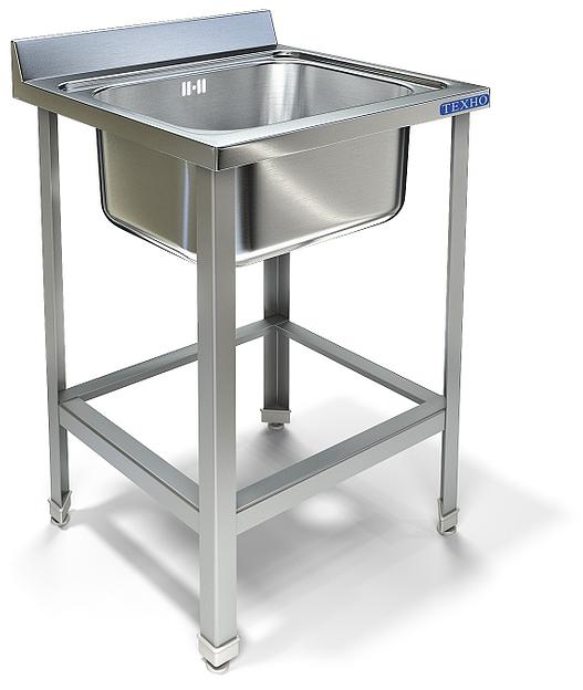 Ванна моечная цельнотянутая односекционная ВМ-11/657 (700x700x850 мм) фото 1