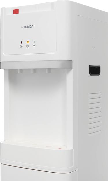 Кулер Hyundai H-WD3406E напольный электронный белый фото 8