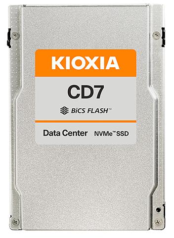 Ssd накопитель KIOXIA Enterprise SSD 2,5"(SFF/U.2), CD7-R, 3840GB, NVMe 1.4/PCIe 4.0 1x4, R6650/W3200MB/s, IOPS(R4K) 1100K/180K, MTTF 2,5M, 1DWPD/5Y (Read Intensive), TLC BiCS Flash™ (KCD71RUG3T84) фото 1