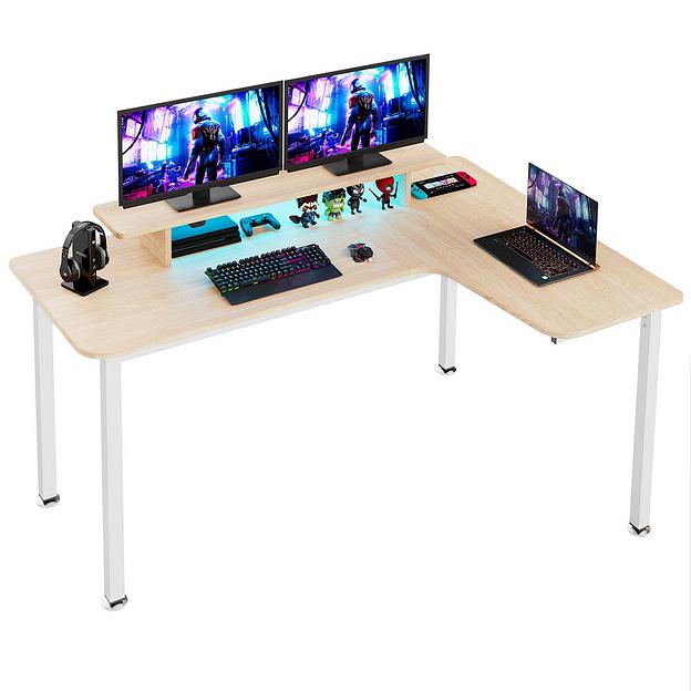 Стол письменный (для компьютера) угловой EUREKA EUREKA L60R-MW, Maple фото 1