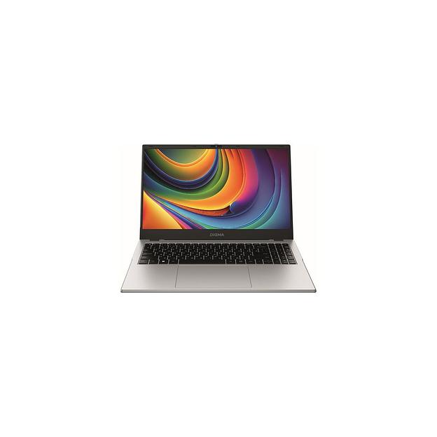 Ноутбук Digma EVE C5802 15.6", IPS, Intel N100 0.8ГГц, 4-ядерный, 8ГБ LPDDR5, 256ГБ SSD, Intel UHD Graphics, Windows 11 Pro, серебристый [dn15n1-8cxw01] фото 1