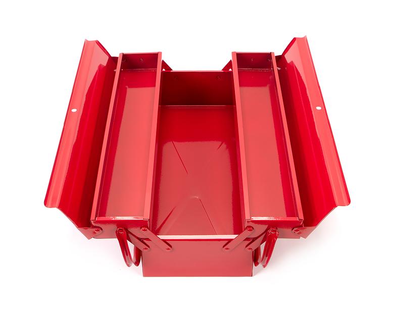 Ящик д/инструм 420х200х150 металл. 3-х секц. SIT с поверкой фото 2