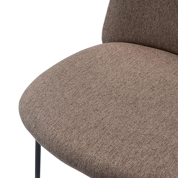 Стул барный Niels, рогожка, темно-коричневый фото 7