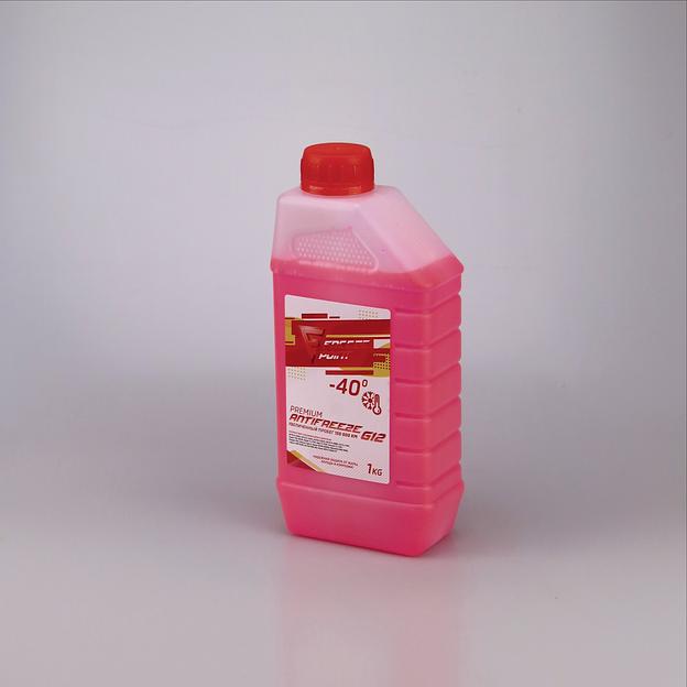 FREEZE POINT Антифриз G12 красный 1 кг фото 3