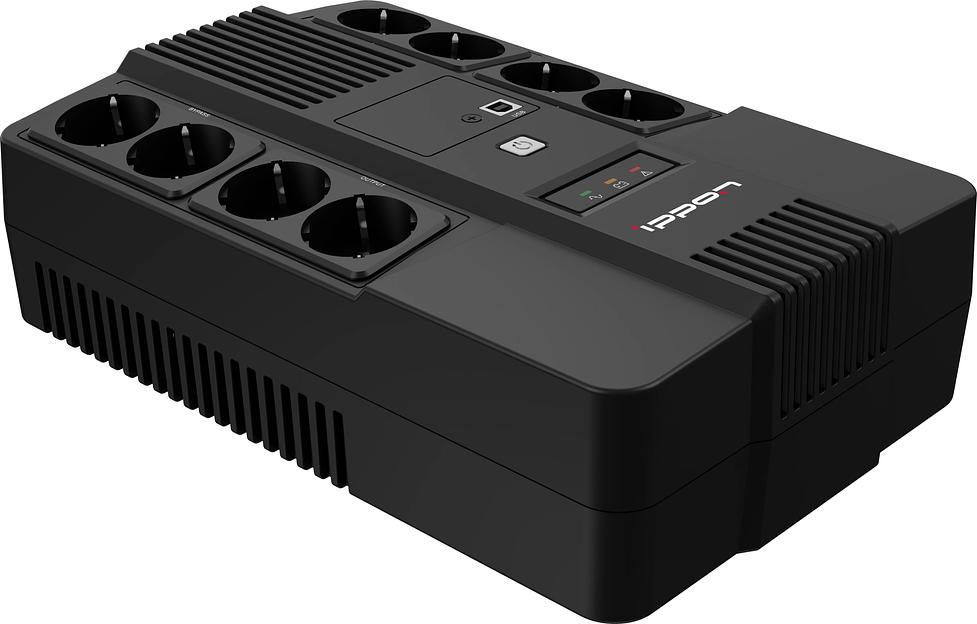 Источник бесперебойного питания Ippon Nut 1050 600Вт 1050ВА фото 2