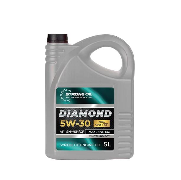 Масло (STRONG OIL) DIAMOND ENGINE 5W-30 SN/SN, синтетика (канистра 5л) ОПТ фото 1