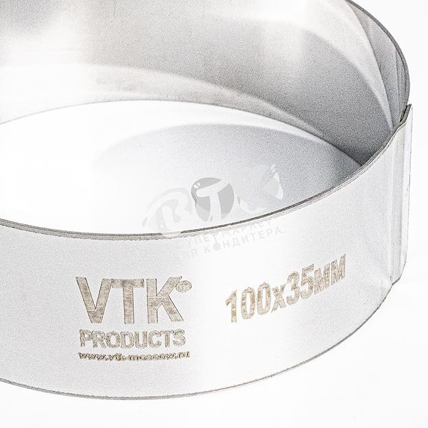 Форма кольцо диаметр 100 мм высота 35 мм VTK Products фото 2