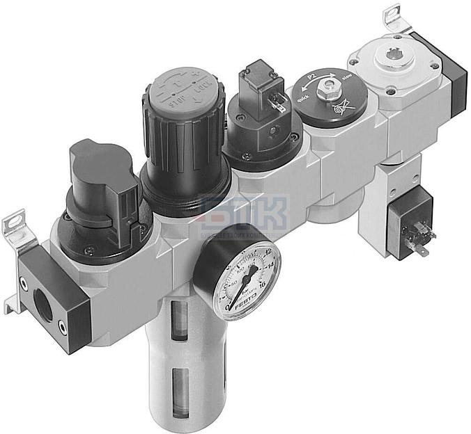 185787 Блок подготовки воздуха LFR-1/2-D-MIDI-KG FESTO фото 1