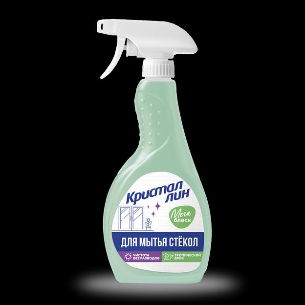Кристаллин средство для мытья стекол «Тропический бриз» 500 мл опт фото 1