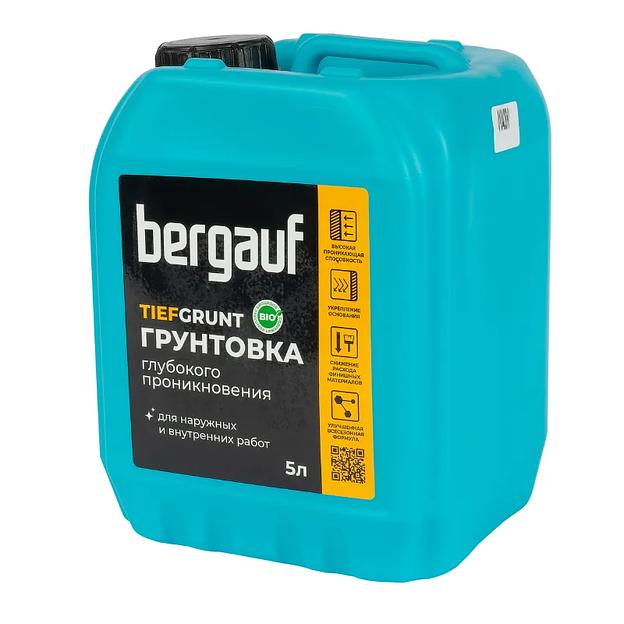 Грунтовка глубокого проникновения Bergauf TiefGrunt 5л фото 1
