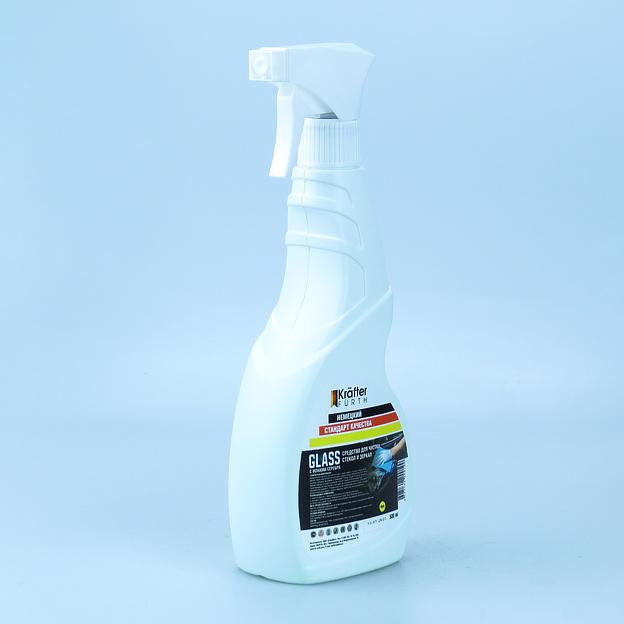 KRAFTER FURTH средство для чистки стёкол и зеркал Glass (500мл тригер) фото 3