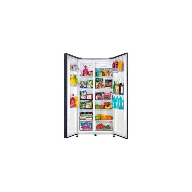 Холодильник двухкамерный LEX LSB530BLID Total No Frost, Side by Side, инверторный черная сталь фото 1