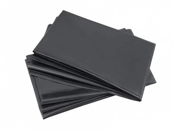 Пакеты ПВД хозяйственные чёрные 750×950 35 мкм опт фото 1