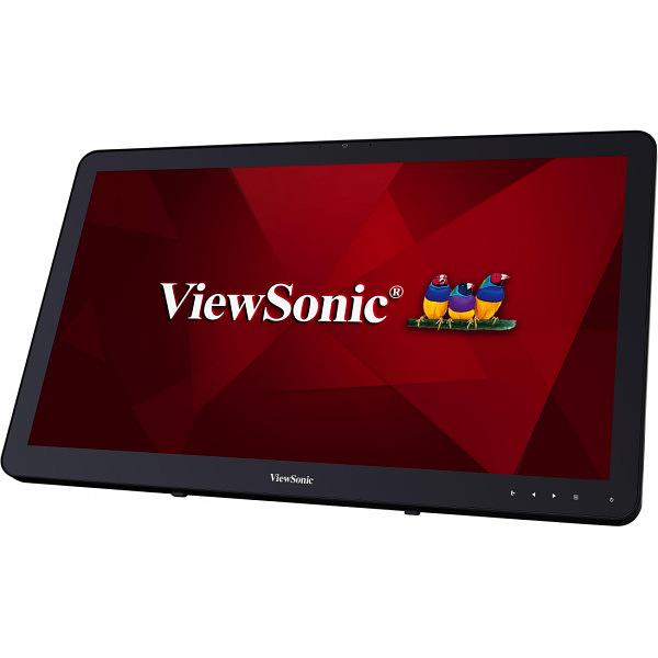 Монитор Viewsonic 23.6" TD2430 Touch VA LED, 1920x1080, 10ms, 250cd/m2, 50Mln:1, 178°/178°, VGA, HDMI, DP, USB*2, колонки, Tilt, VESA(100x100), Black (TD2430) фото 2