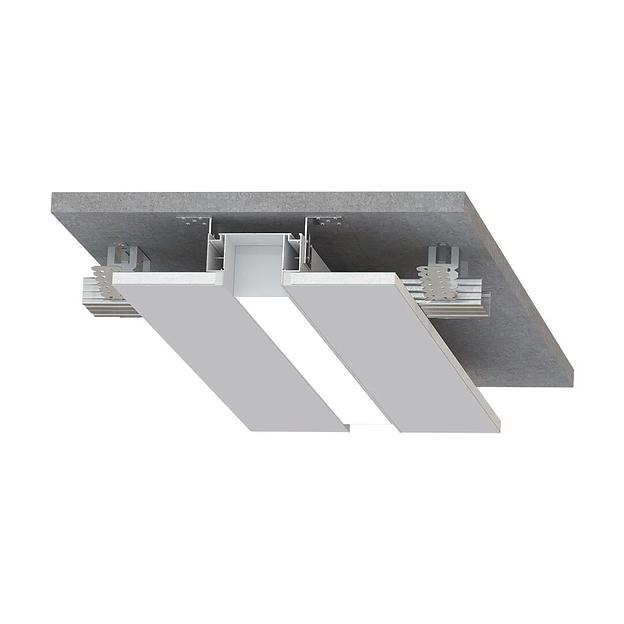 Профиль для ниш FerGipps НЛ 50 белый ОПТ фото 2