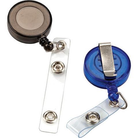 Брелок-ретрактор для бейдж-идентификатора, (зажим-катушка), Centrum фото 1