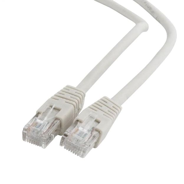Кабель Cablexpert Патч-корд UTP Cablexpert PP6U-2M, кат.6, 2м, литой, многожильный (серый) (088138) фото 1