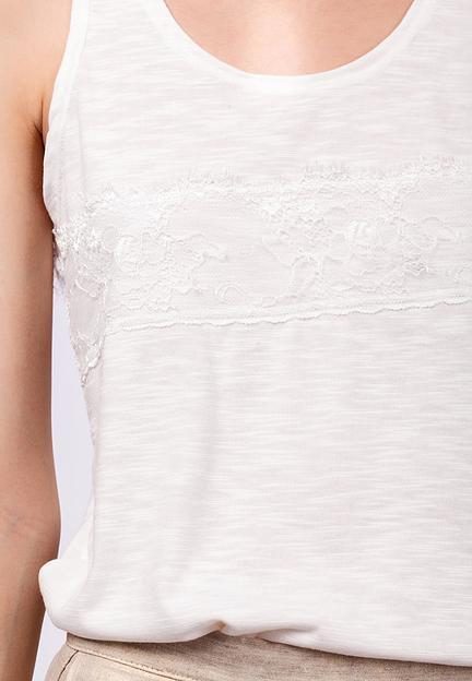 Топ-майка Crystal Travel «Canotta pizzo latte» ОПТ фото 4