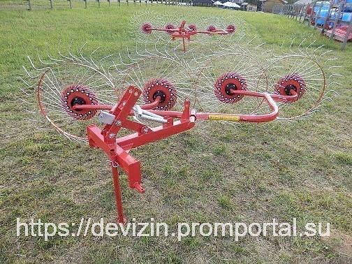 Грабли-ворошилки 4 колеса Беларусь фото 1