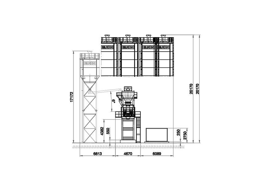Стационарный бетонный завод ELKOMIX 135 фото 6