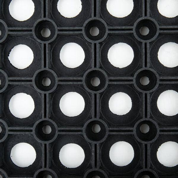 Коврик входной резиновый грязесборный ячеистый, 100х150 см, толщина 16 мм, LAIMA EXPERT, 607814 фото 3