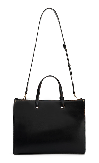 Сумка женская «Amedea maxi» черная ОПТ фото 4