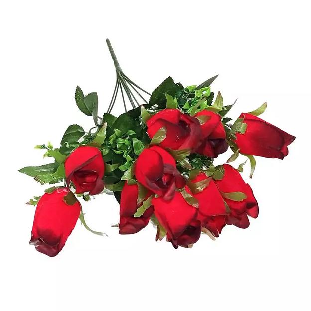 Букет барх. розы 11 голов 50см фото 1