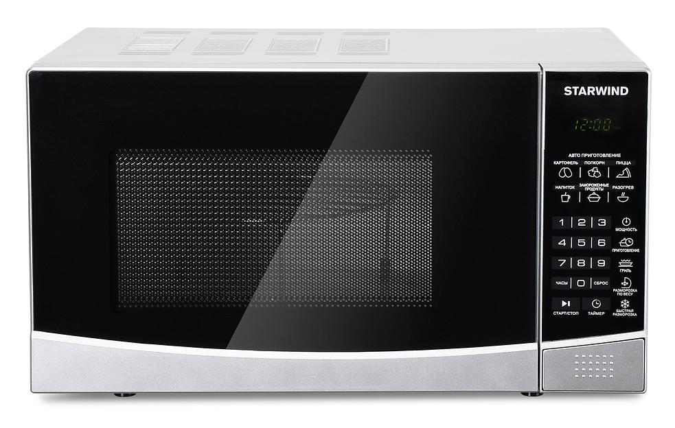 Микроволновая Печь Starwind SMW2820 20л. 700Вт серебристый/черный фото 2