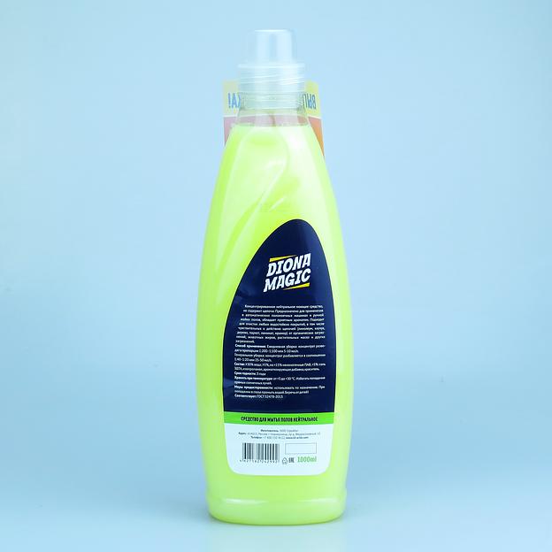 Средство для мытья полов нейтральное Diona Magic 1000 мл. фото 4