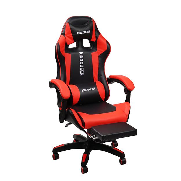 Кресло 919/202F цвет черный/красный с массажем 919-black-red-mass фото 1