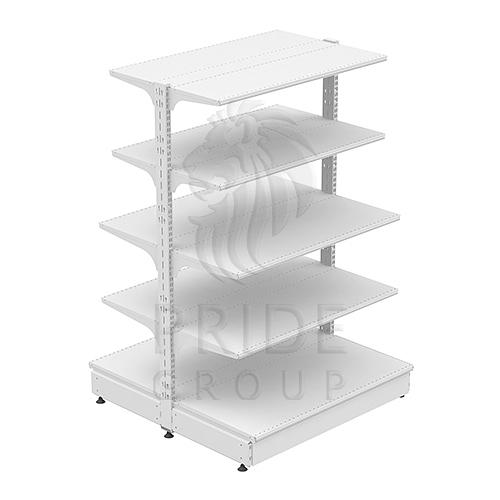 Стеллаж островной без стенок 1250x870x1750 5 полок фото 1