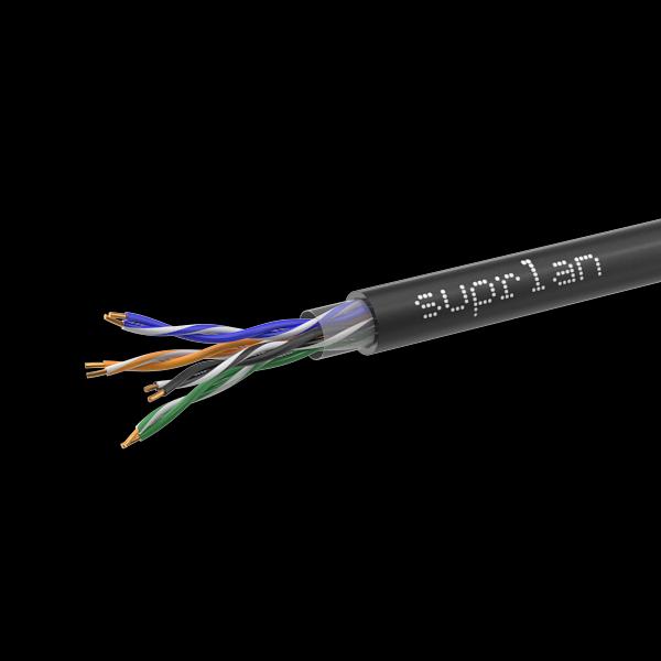Витая пара Standard UTP 5e 4x2xAWG24 Cu PE Out. фото 2