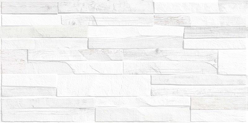 Плитка Alma Ceramica Mattone 249x500 белый Глянцевая (TWU09MTN004) фото 1
