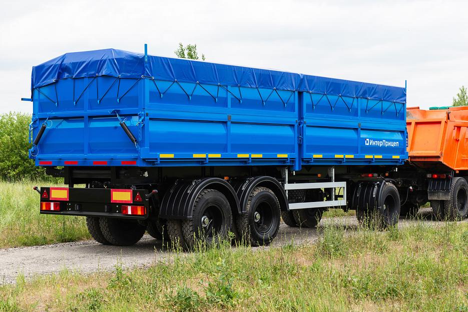 Прицеп самосвальный трехосный фото 7