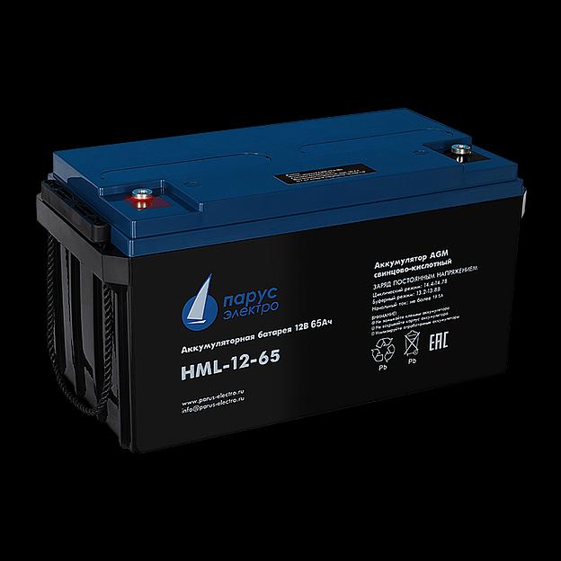 HML-12-65 АКБ с длительным сроком службы 12 В / 65 Ач фото 1