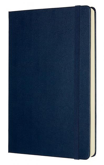 Блокнот Moleskine CLASSIC EXPENDED QP062EXPB20 130х210мм 400стр. нелинованный твердая обложка синий сапфир фото 2