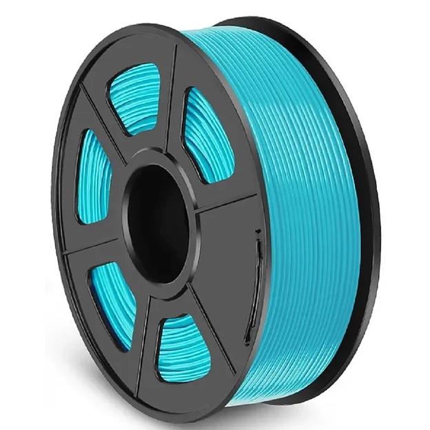 Филамент NVPRINT PETG Cyan для 3D печати диаметр 1.75мм длина 330 метров масса 1 кг фото 1