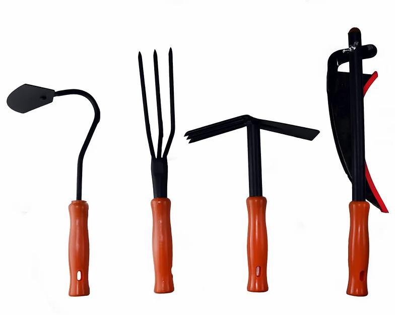 Набор садового инструмента с пластмассовой ручкой «Дачник» 7 предметов фото 2