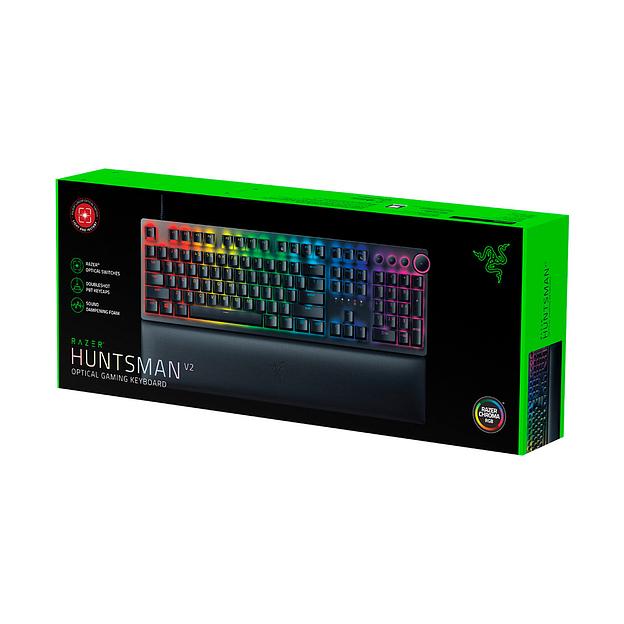 Клавиатура Razer Huntsman V2 RZ03-03930700-R3R1 Чёрный фото 3