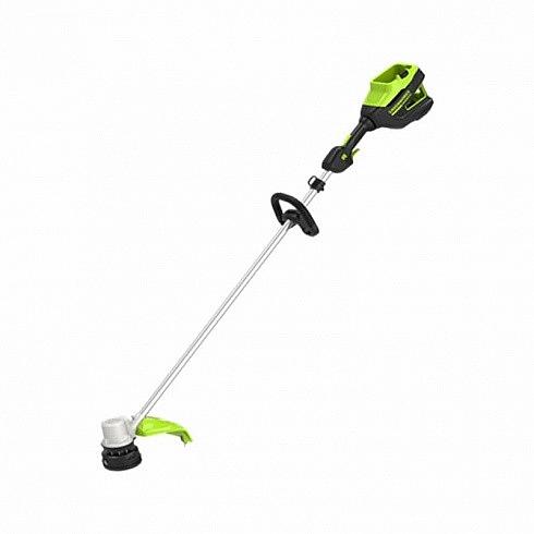 Greenworks GD82LTK2 Триммер аккумуляторный, 82 В, 40 см, бесщеточный, с 1хАКБ 2.5 Ач. и ЗУ [2110607UA] фото 1