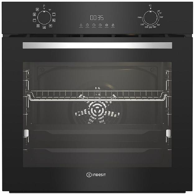 Духовой шкаф Электрический Indesit IFE 4841 J BL черный фото 1