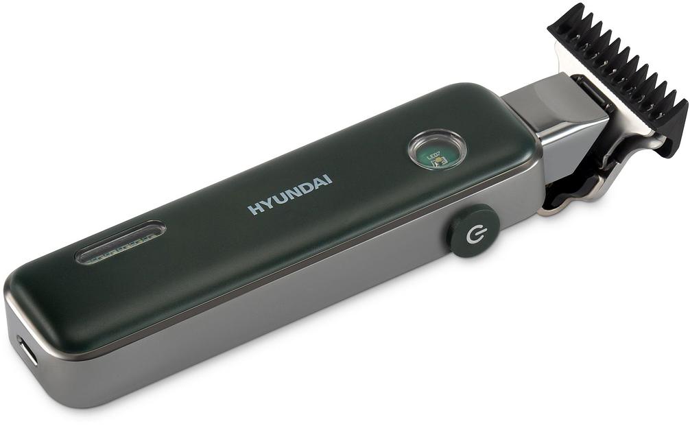 Триммер Hyundai H-HT6070 зеленый (насадок в компл:3шт) фото 7