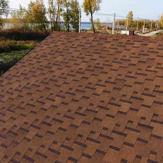 Гибкая черепица Döcke PIE Premium «Генуя» кунжут опт фото 2