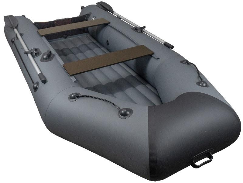 Лодка Барс 3200 НДНД, габариты: 3200*1540*420 мм., цвет: графит-черный фото 3