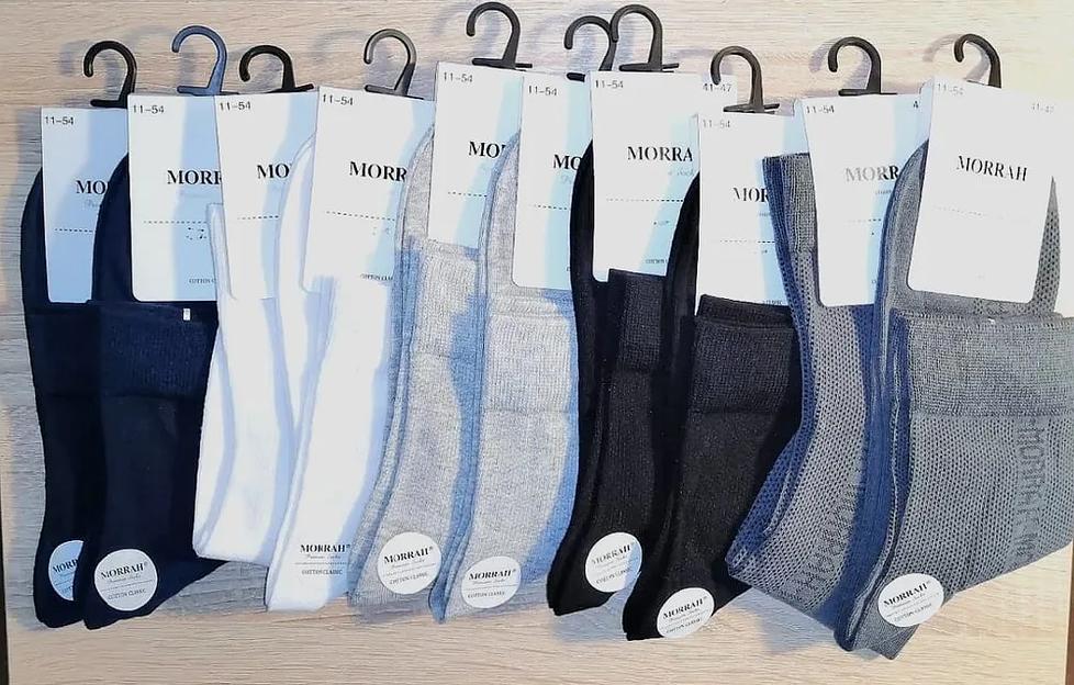 Комплект носков «Morrah» 5 пар цвет серебристый ОПТ фото 2