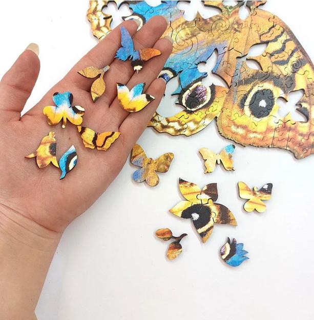 Деревянные пазлы «Юнония» L 49×27 см 274 детали фото 5